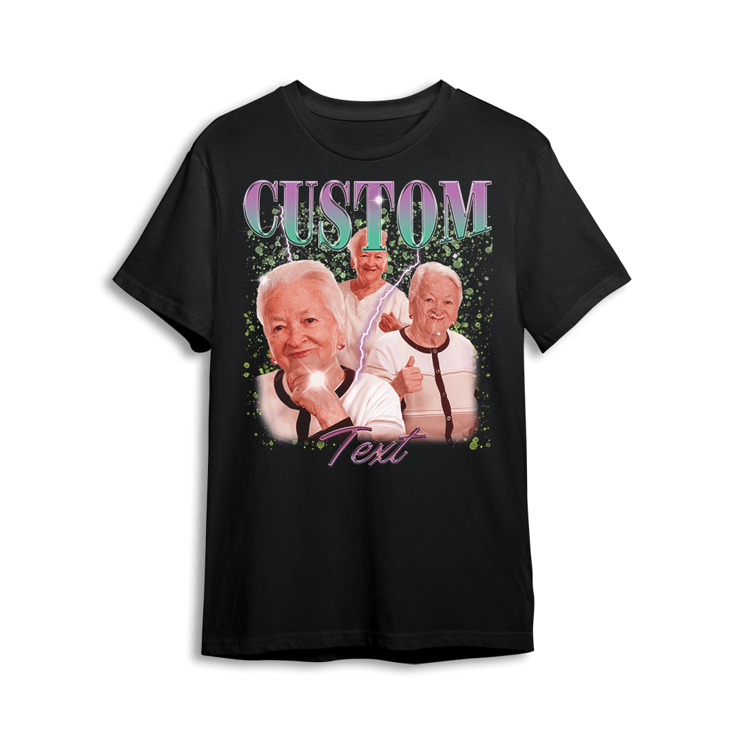 Personalizowana Koszulka - W stylu okładki płyty na Dzień Babci - Mejkmi - Personalizowane Prezenty Dla Twoich Bliskich!