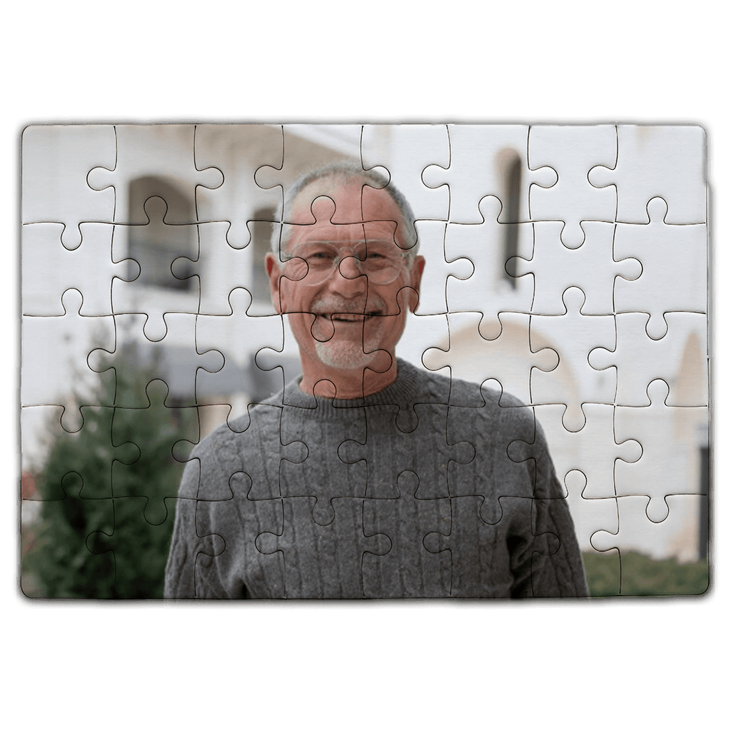 Puzzle for grandpa with photo -. Mejkmi - Personalized Gifts for your loved ones!