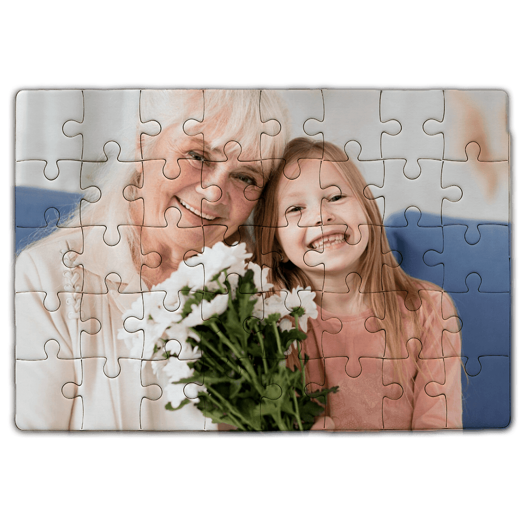 Grandmother's Day puzzle with photo -. Mejkmi - Personalized Gifts for your loved ones!