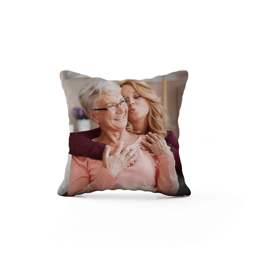 Personalizowana poduszka z Twoim zdjęciem na Dzień Babci - Mejkmi - Personalizowane Prezenty Dla Twoich Bliskich!