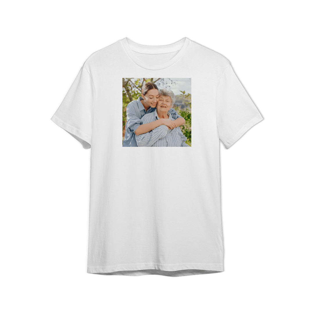 Koszulka na Dzień Babci ze zdjęciem - Mejkmi - Personalizowane Prezenty Dla Twoich Bliskich!