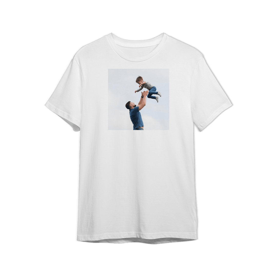 Koszulka na Dzień Ojca ze zdjęciem - Mejkmi - Personalizowane Prezenty Dla Twoich Bliskich!