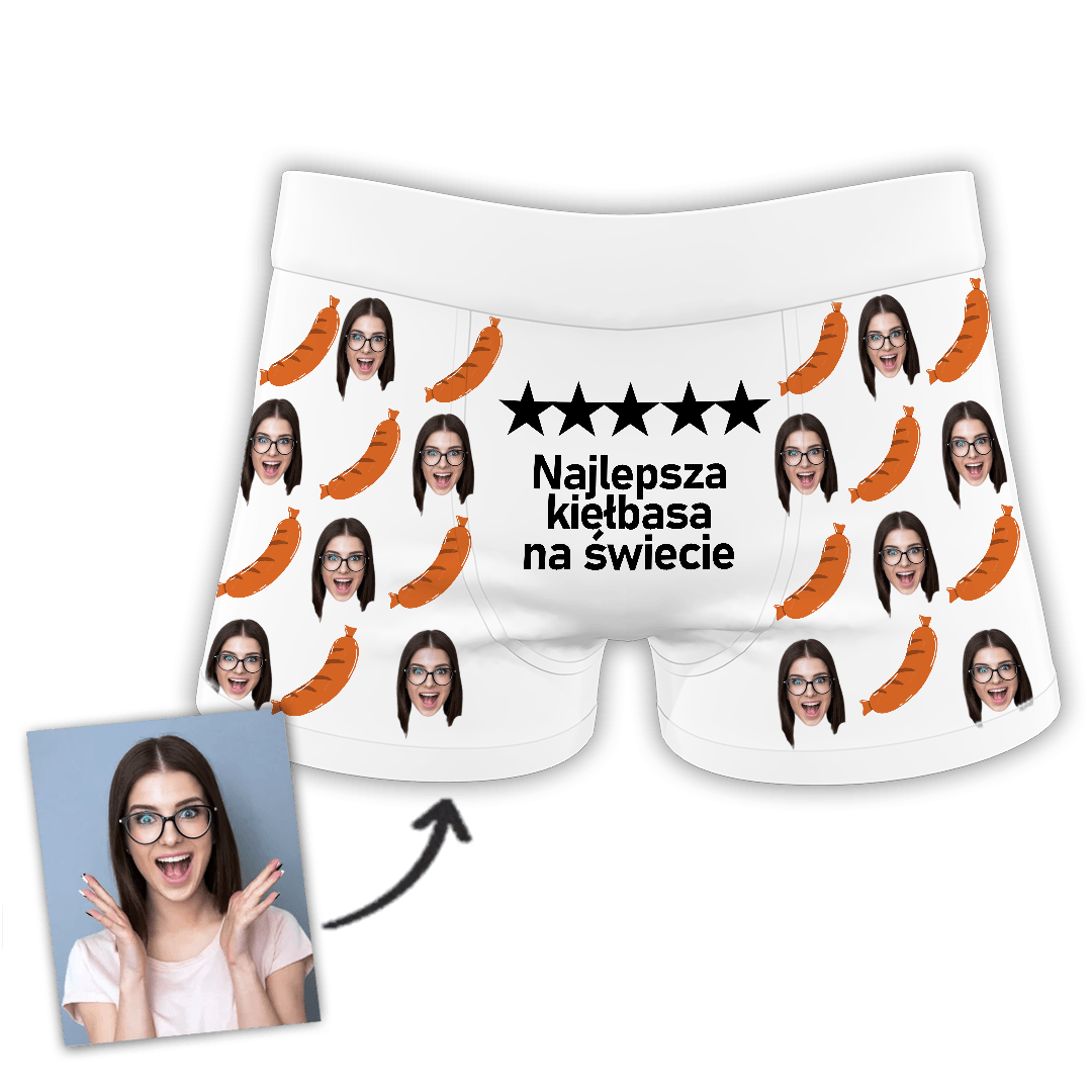 Śmieszne personalizowane bokserki z własnym nadrukiem/zdjęciem twarzy na prezent 20 - Mejkmi - Personalizowane Prezenty Dla Twoich Bliskich!