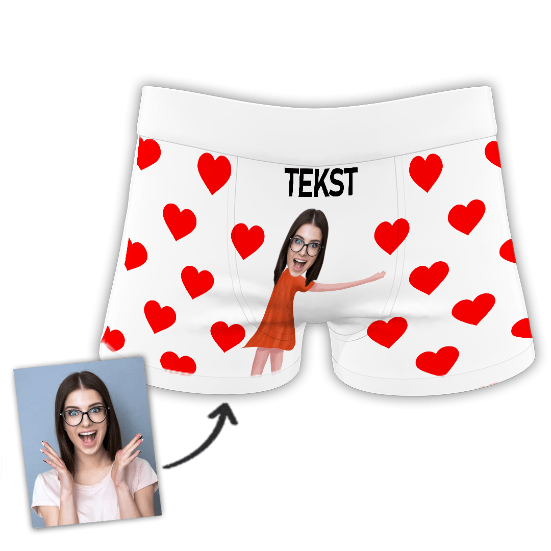 Śmieszne personalizowane bokserki z własnym nadrukiem/zdjęciem twarzy na prezent 16 - Mejkmi - Personalizowane Prezenty Dla Twoich Bliskich!
