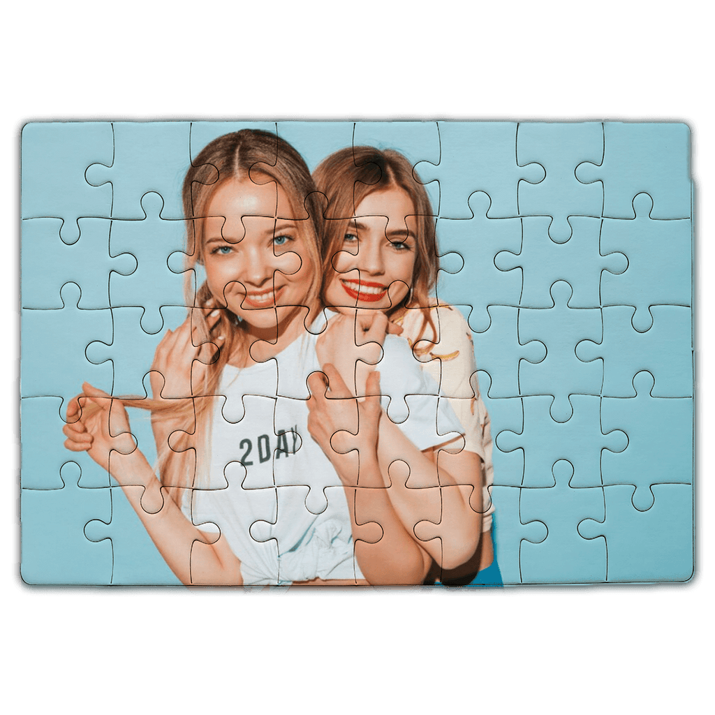 Puzzle for sister with photo -. Mejkmi - Personalized Gifts for your loved ones!