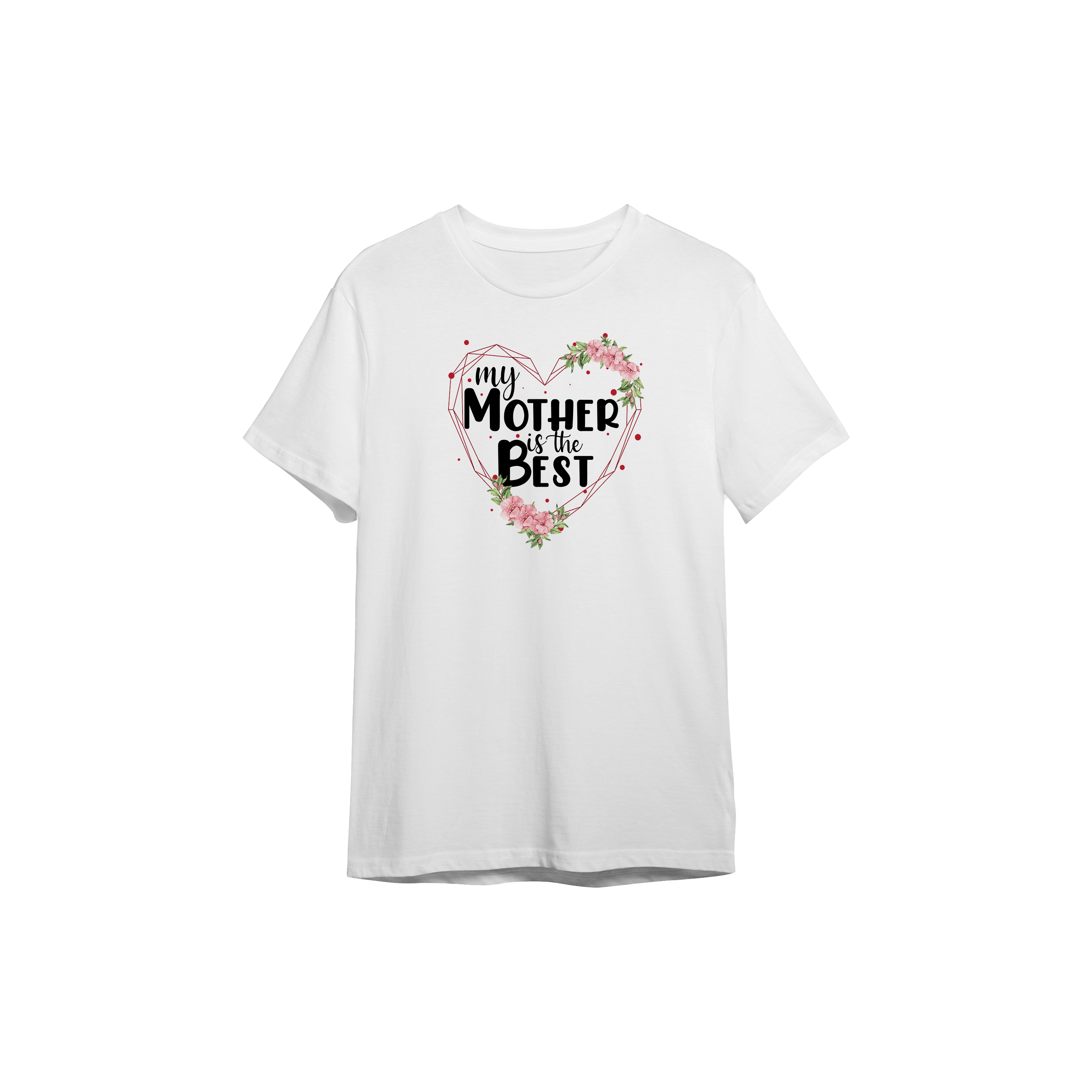 Koszulka z Napisem "My mother is the best" - Mejkmi - Personalizowane Prezenty Dla Twoich Bliskich!