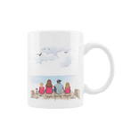 Personalizowany Kubek Rodzinny - Stwórz swoją rodzinę na pomoście - Mejkmi - Personalizowane Prezenty Dla Twoich Bliskich!