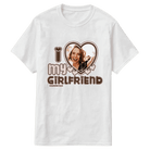 Personalizowana Koszulka I Love My Girlfriend na Specjalną Okazje - Mejkmi - Personalizowane Prezenty Dla Twoich Bliskich!