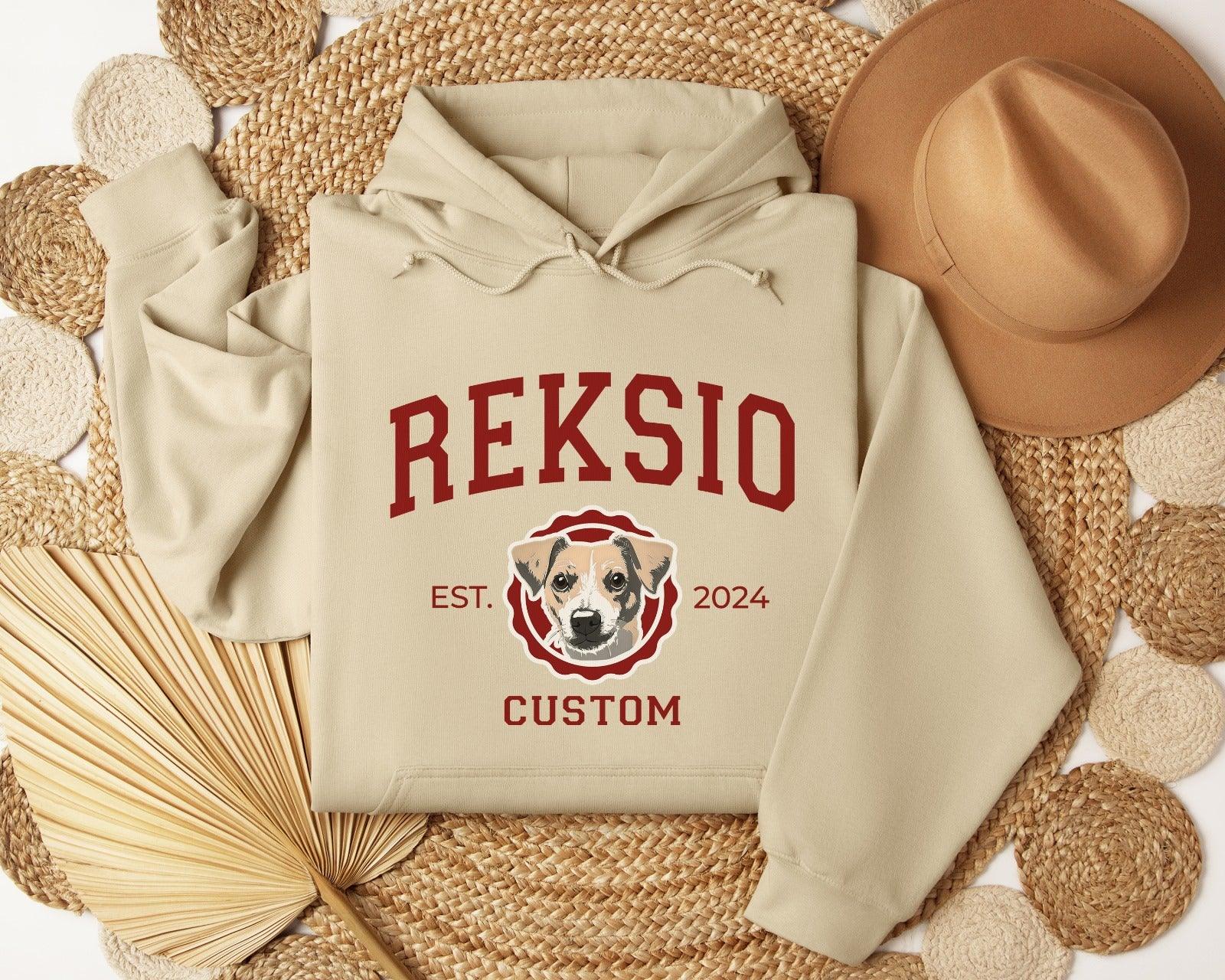 Personalizowana Bluza z Twoim pieskiem ze wzorem koszykarskim - Mejkmi - Personalizowane Prezenty Dla Twoich Bliskich!