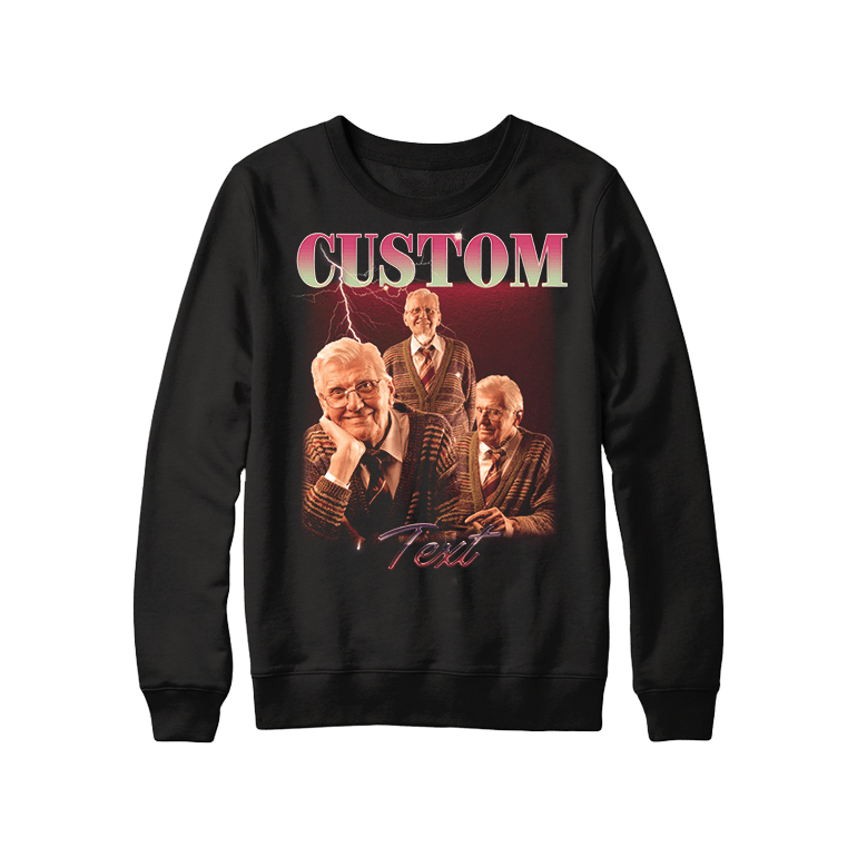 Bluza ze zdjęciem dla Dziadka - Bootleg - Mejkmi - Personalizowane Prezenty Dla Twoich Bliskich!