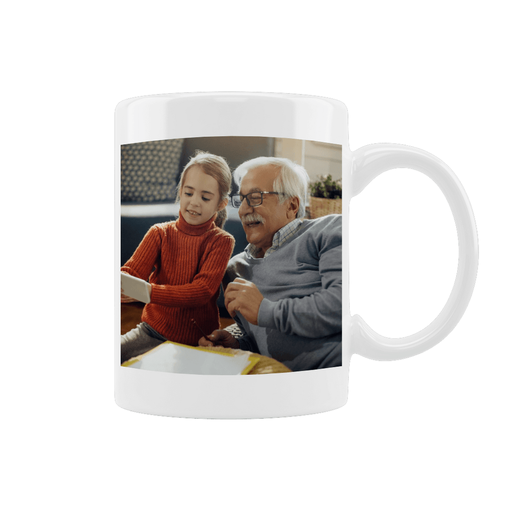 Kubek na Dzień Dziadka ze zdjęciem - Mejkmi - Personalizowane Prezenty Dla Twoich Bliskich!