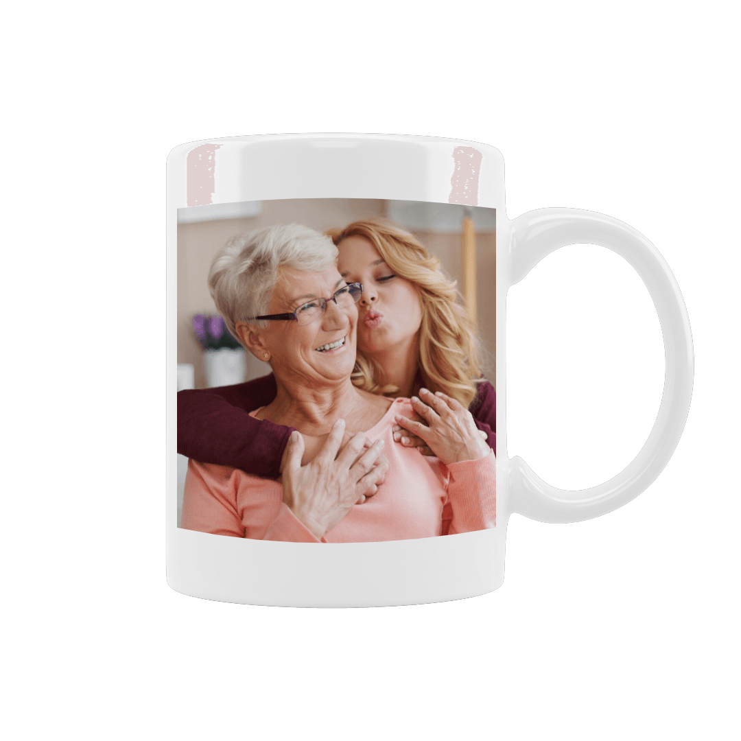 Kubek na Dzień Babci ze zdjęciem - Mejkmi - Personalizowane Prezenty Dla Twoich Bliskich!