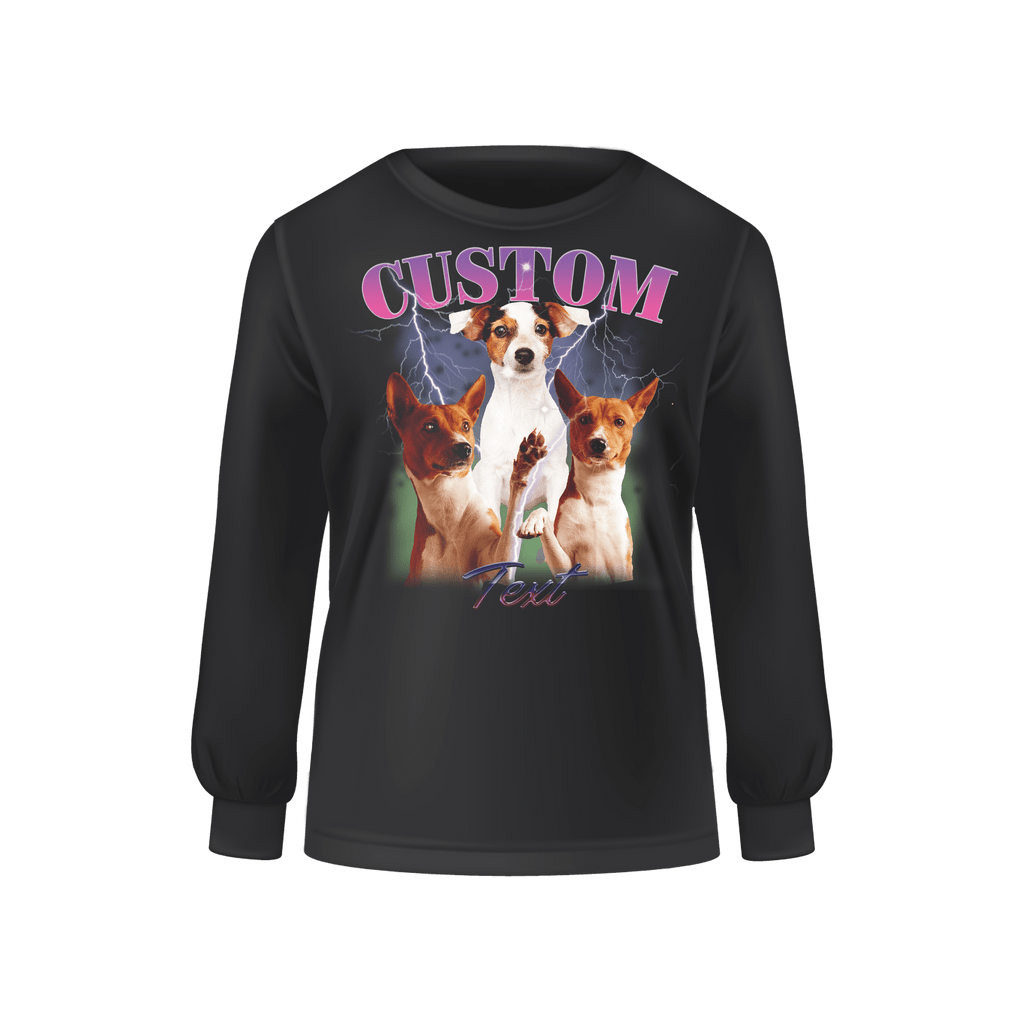 Personalized Sweatshirt - Insert a photo of your dog and add text -. Mejkmi - Personalized Gifts for your loved ones!