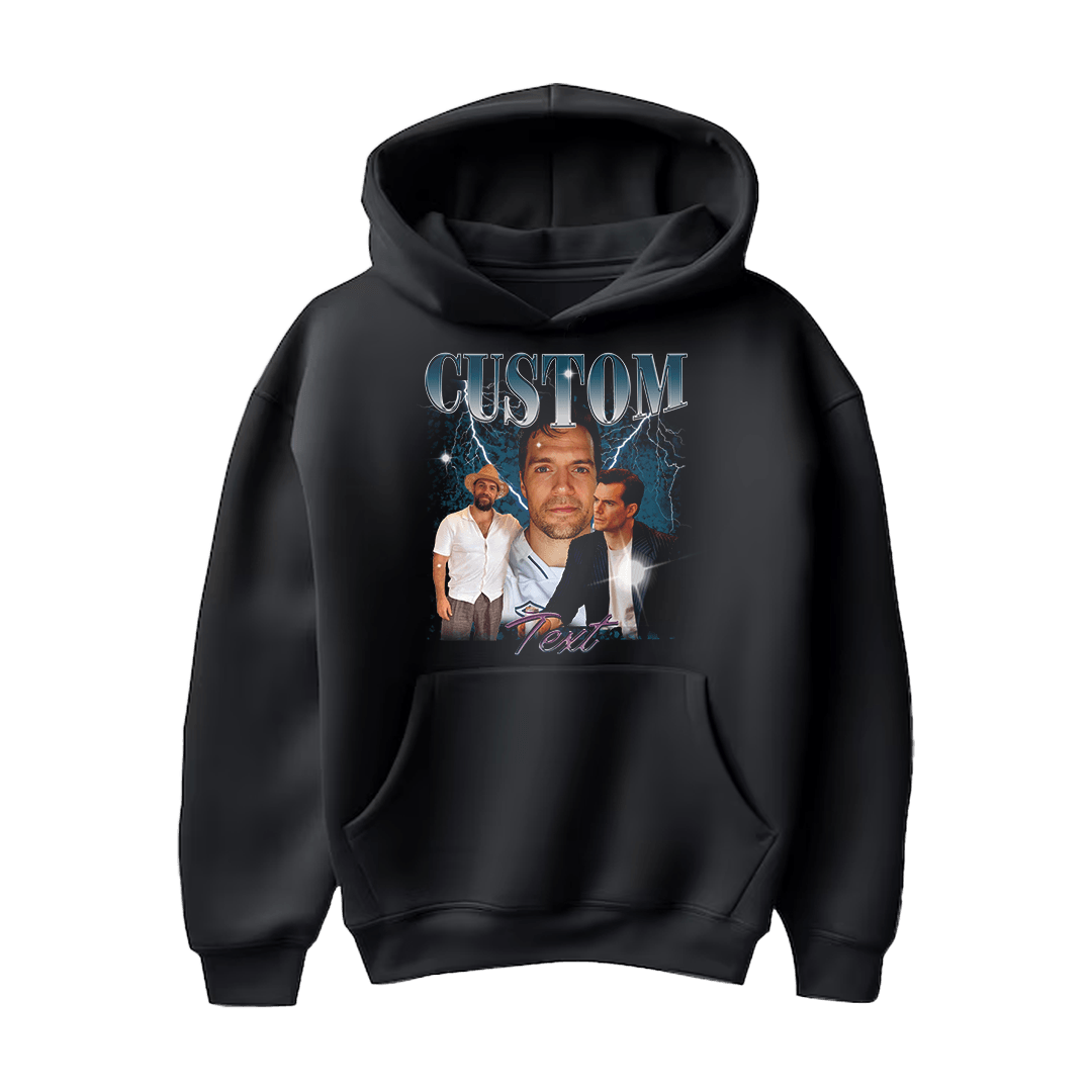 Personalizowana Bluza z Kapturem - Bootleg z dowolną postacią! - Mejkmi - Personalizowane Prezenty Dla Twoich Bliskich!