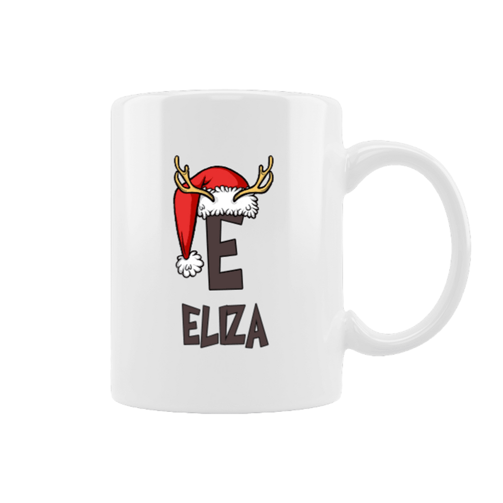 Personalized Mug -Christmas letter and name -. Mejkmi - Personalized Gifts for your loved ones!