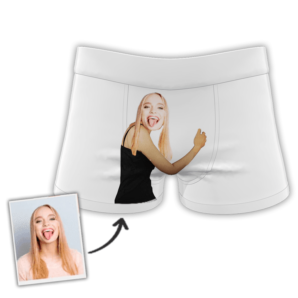 Funny personalized boxer shorts with your own imprint/face photo for a gift 1 -. Mejkmi - Personalized Gifts for your loved ones!