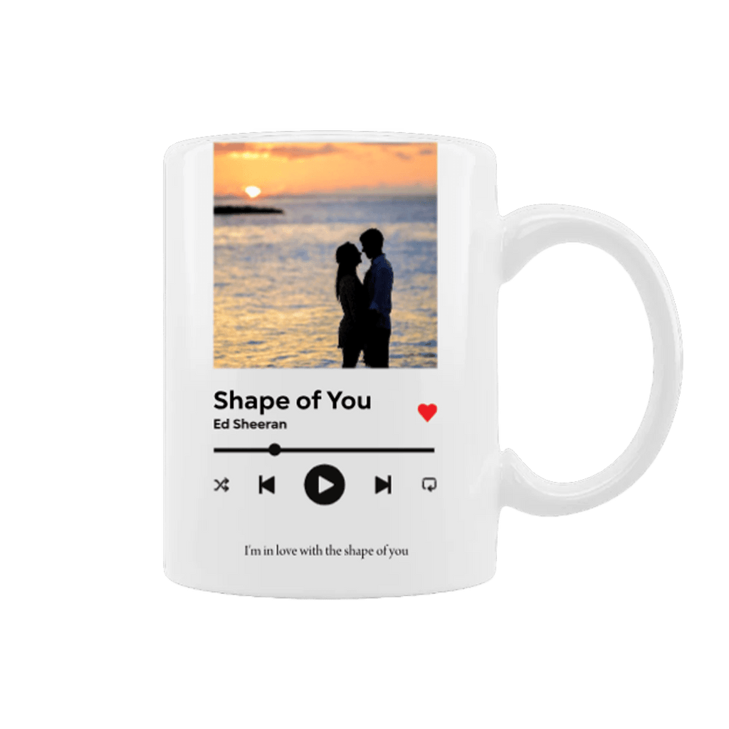 Personalized mug - your photo and spotify song -. Mejkmi - Personalized Gifts for your loved ones!