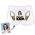 Śmieszne personalizowane bokserki z własnym nadrukiem/zdjęciem twarzy na prezent 25 - Mejkmi - Personalizowane Prezenty Dla Twoich Bliskich!