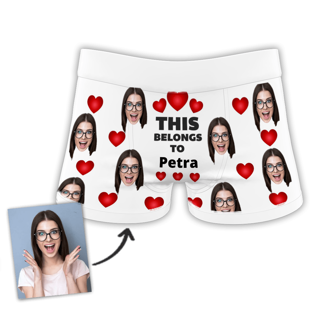 Śmieszne personalizowane bokserki z własnym nadrukiem/zdjęciem twarzy na prezent 13 - Mejkmi - Personalizowane Prezenty Dla Twoich Bliskich!