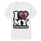 Personalizowana Koszulka I Love My Girlfriend z Twoim zdjęciem na prezent - Mejkmi - Personalizowane Prezenty Dla Twoich Bliskich!