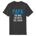 Koszulka PAPA - THE MAN. THE MYTH. THE LEGEND. na prezent dla taty - Mejkmi - Personalizowane Prezenty Dla Twoich Bliskich!