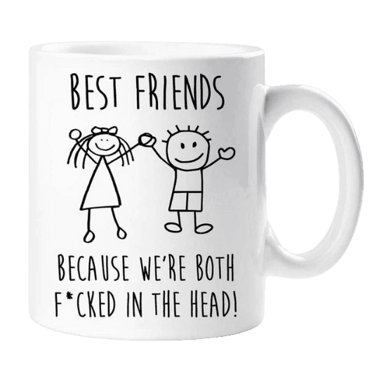 Mug - BEST FRIENDS for friend/friend gift -. Mejkmi - Personalized Gifts for your loved ones!
