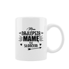 Kubek z Napisem "Najlepsza Mama Pod Słońcem" - Mejkmi - Personalizowane Prezenty Dla Twoich Bliskich!
