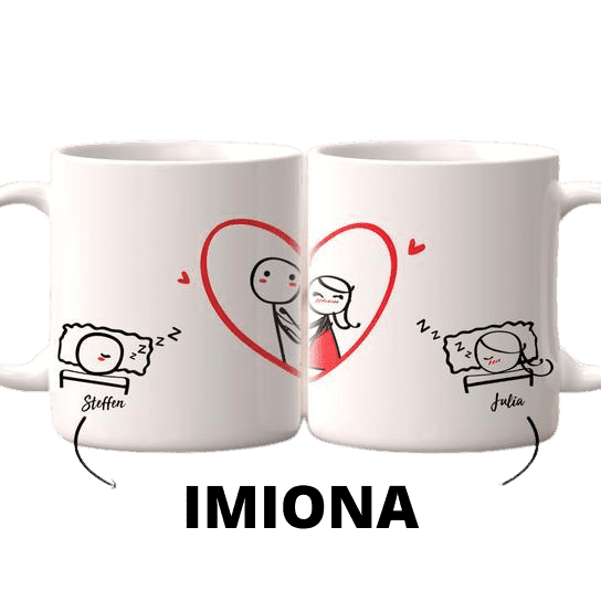 Personalized Couple's Mug with your names for a gift -. Mejkmi - Personalized Gifts for your loved ones!