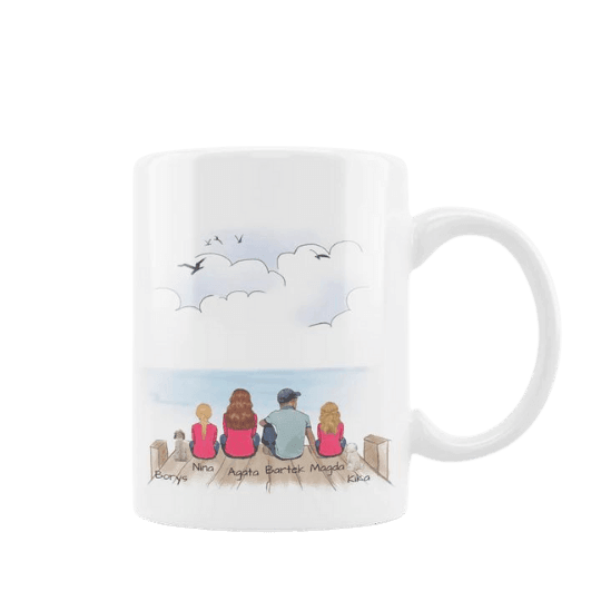 Personalized Family Mug - Create your family on the platform -. Mejkmi - Personalized Gifts for your loved ones!