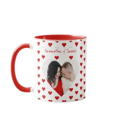 Personalizowany Kubek - Zdjęcie i imiona - Mejkmi - Personalizowane Prezenty Dla Twoich Bliskich!