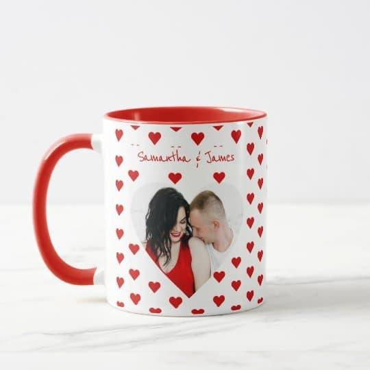 Personalizowany Kubek - Zdjęcie i imiona - Mejkmi - Personalizowane Prezenty Dla Twoich Bliskich!