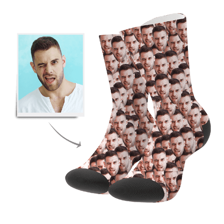 Funny personalized socks with your photo for a gift -. Mejkmi - Personalized Gifts for your loved ones!