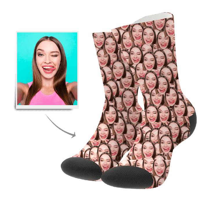 Funny personalized socks with your photo for a gift -. Mejkmi - Personalized Gifts for your loved ones!